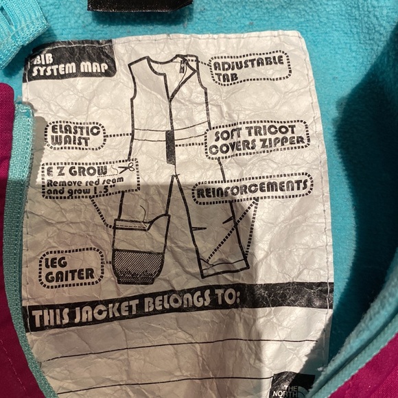 North Face Bib Snow Pants - Picture 7 of 8